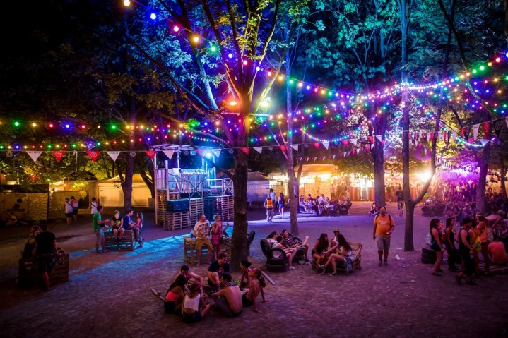 You would always find some place to sit, drin something under some beautiful lights! Photo: László Mudra - Rockstar Photographers - http://www.facebook.com/festivalphotographers